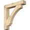 Ekena Millwork Imperial Block Rough Sawn Bracket w/ Offset Brace, Douglas Fir, 8"W x 44"D x 44"H BKT0806X44X44IMP05RDF - alternate 1